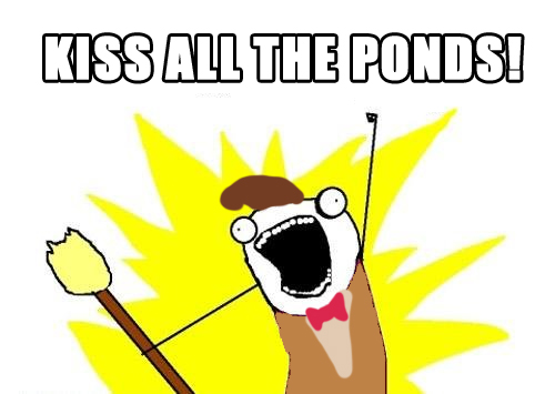 Kiss all the ponds